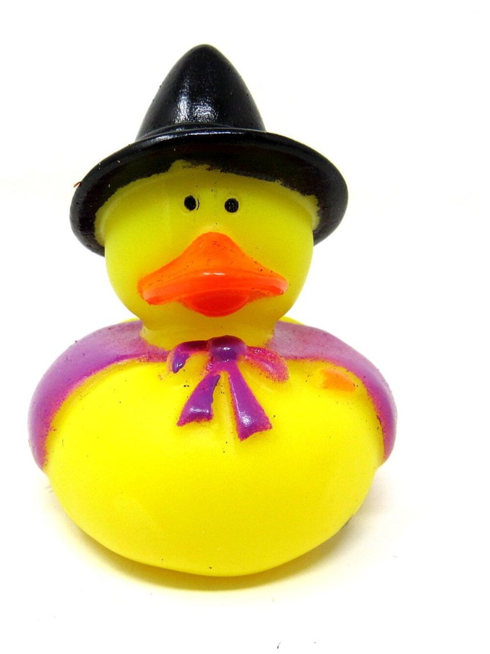 Halloween Witch Rubber Duck 2 inch Purple Cape Ducky Broom 4x4 Cruise Gift